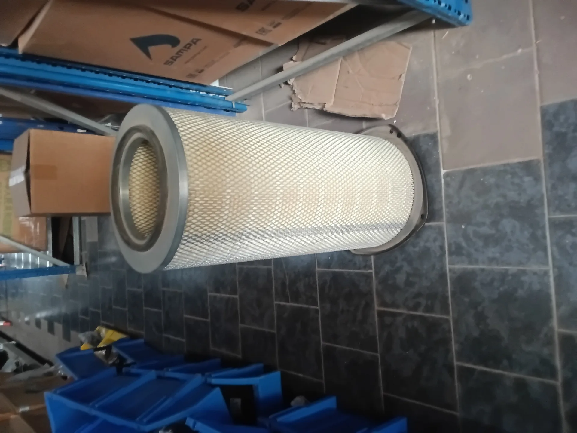 Filtre à air en Fer avec Couvercle